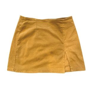 BDG Darren notched pelmet mini skirt size small
